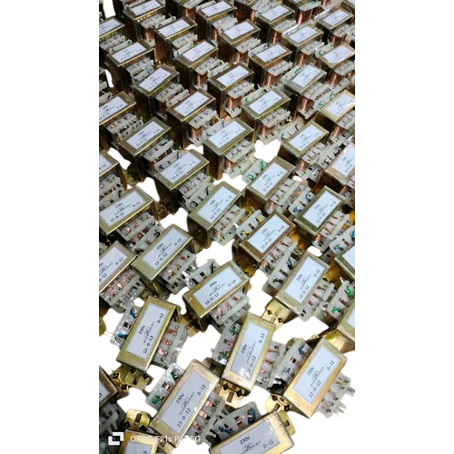 Industrial Isolation Control Transformer - Metal, 250vac Input, 0.2 Kva Power, Dry Type/air Cooled, 50 Hz Frequency | Reliable Instrumentation Isolation Solution