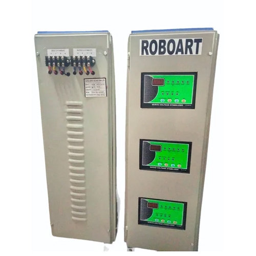 3 Phase Air Cooled Servo Voltage Stabilizer - Design: Standard