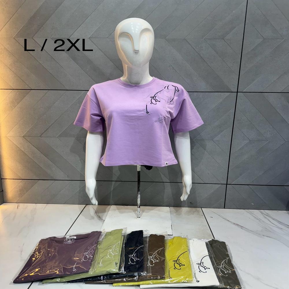 Ladies Fancy Top - Premium Quality Cotton, Available In S To Xl Sizes, Vibrant Multicolor For Chic Summer Style