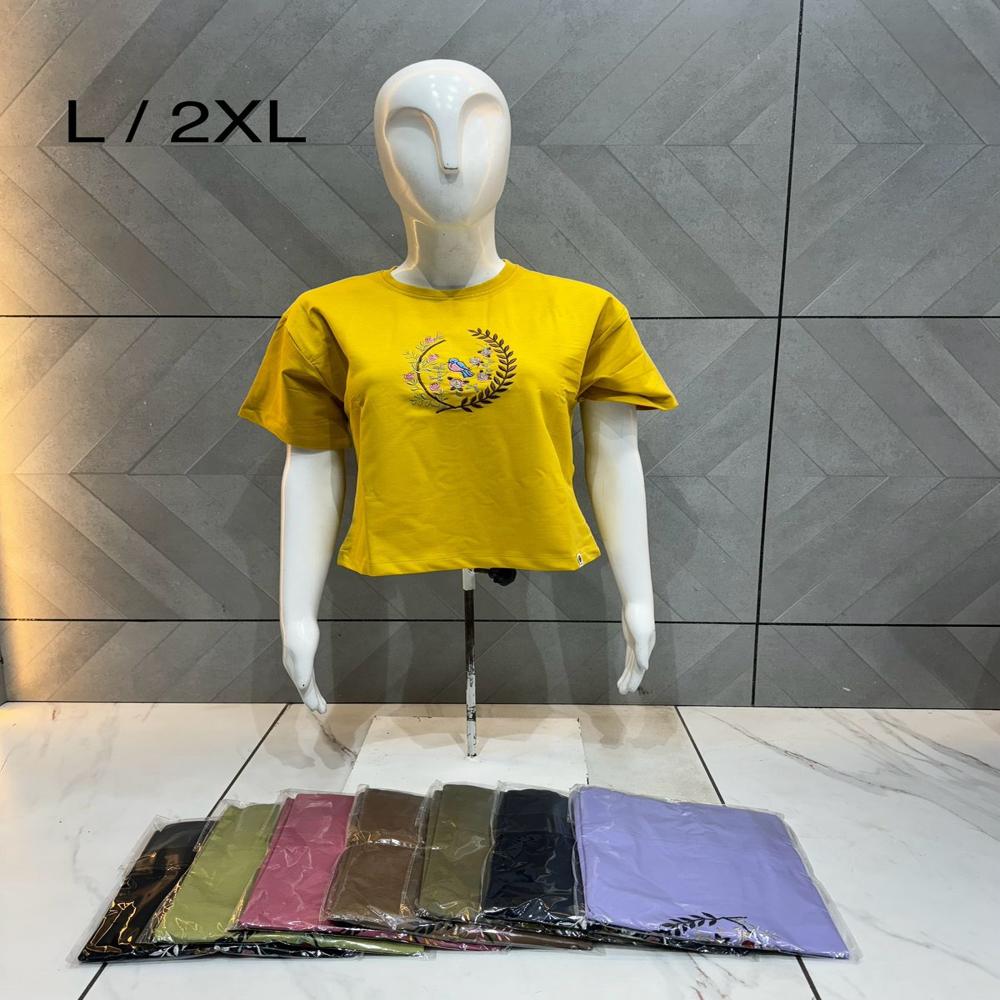 Ladies Fancy Top - Premium Quality Cotton, Available In S To Xl Sizes, Vibrant Multicolor For Chic Summer Style