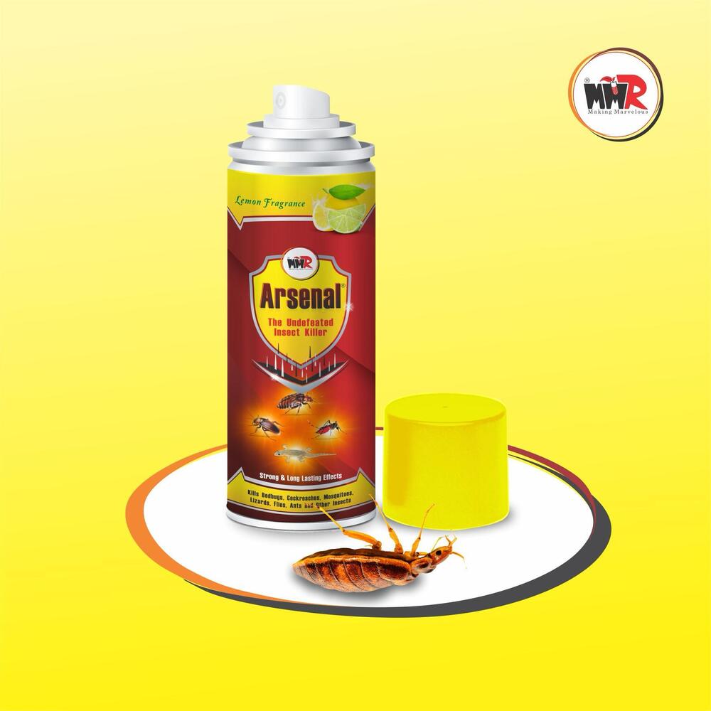 Multipurpose Undefeated Insect Killer Arsenal Spray - Power Source: Manual
