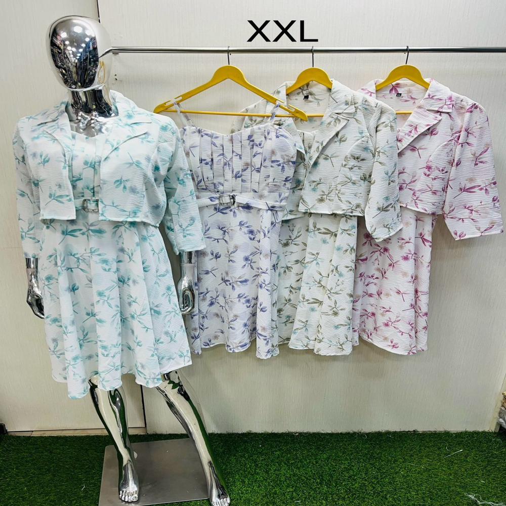 Lilen Print Short Midi