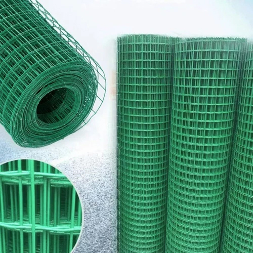 Pvc Coated Welded Wire Mesh - Color: Green