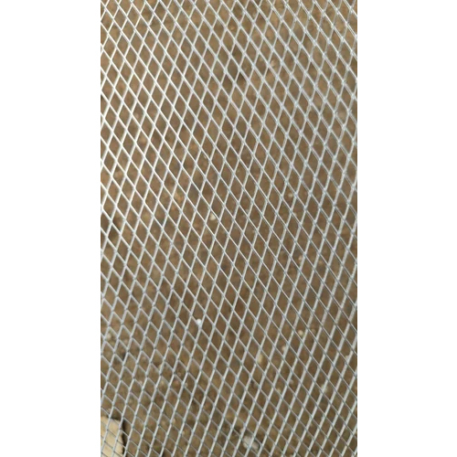 2 Inch Aluminum Expanded Mesh - Color: Silver