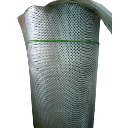 4 Inch Aluminum Expanded Wire Mesh - Color: Silver