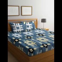 King Size Woolen Printed Bedsheet