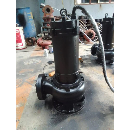 Sewage Cutter Pump - Color: Silver