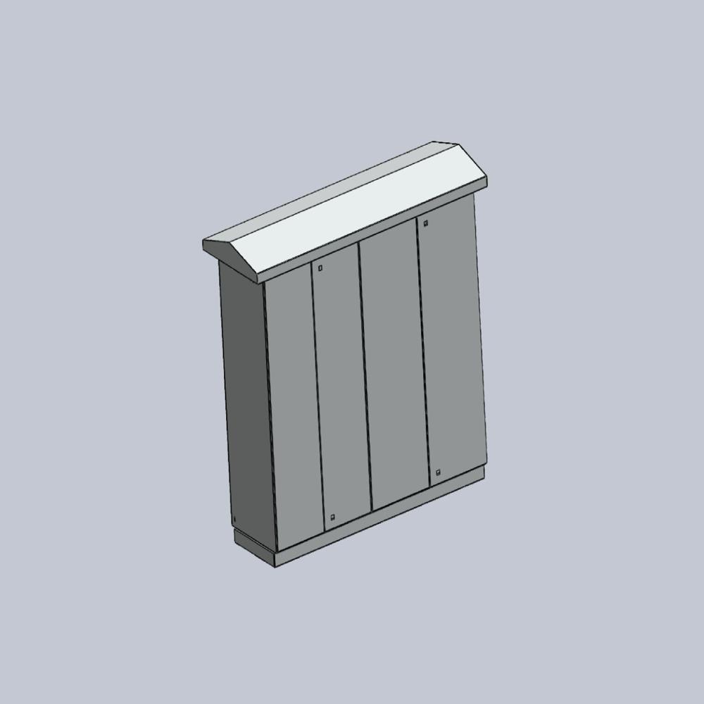 Electric Panel - Body Material: Mild Steel/ Iron