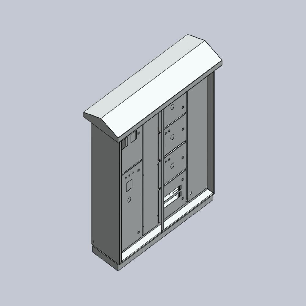 Electric Panel - Body Material: Mild Steel/ Iron