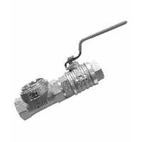 Q 1G Bronze Ball Valve With Bronze Sight Glass
