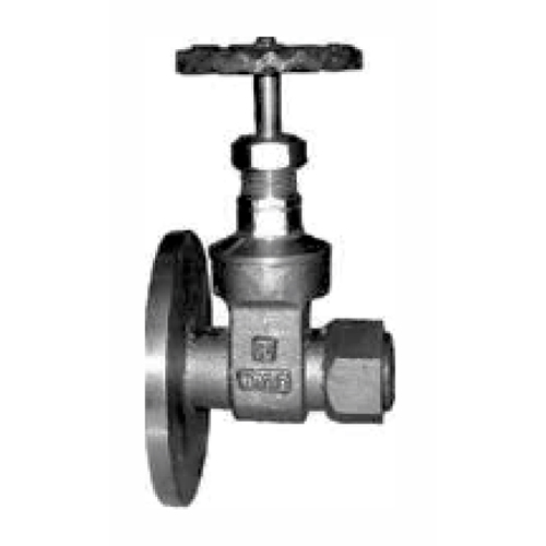 Q 92 Bronze Gate Valve One Side Flanged And One Side Screwed - Application: Water