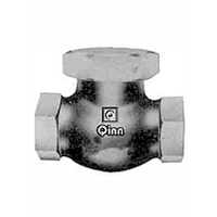 Q 34 Bronze Horizontal Non-return Valve - 15 Mm, Silver Color, High Pressure, Manual Operation, Union Cap On Wheel