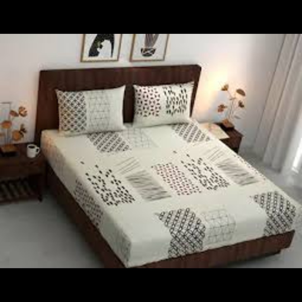 Fitted Printed Bedsheet