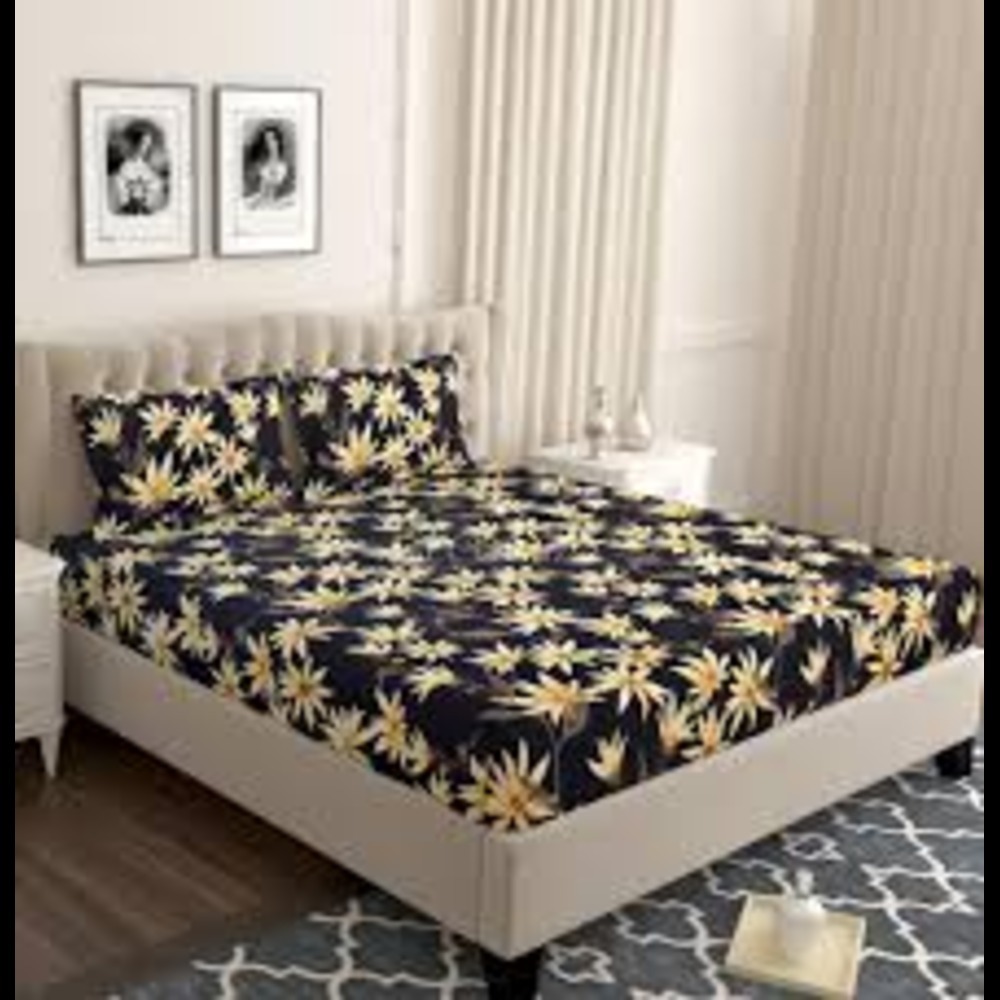 Fitted Printed Bedsheet - Feature: Washable
