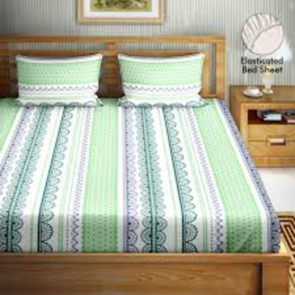 Fitted Printed Bedsheet - Feature: Washable