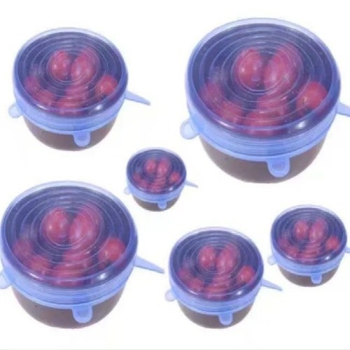 Silicone Food Cover Set Of 6 Pcs