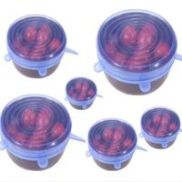 Silicone Food Cover Set Of 6 Pcs