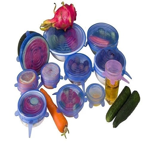 Silicone Food Cover Set Of 6 Pcs