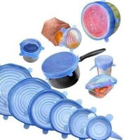 Silicone Food Cover Set Of 6 Pcs