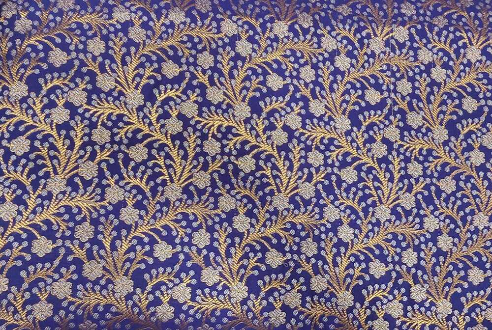 Pink Polyester Brocade Fabrics