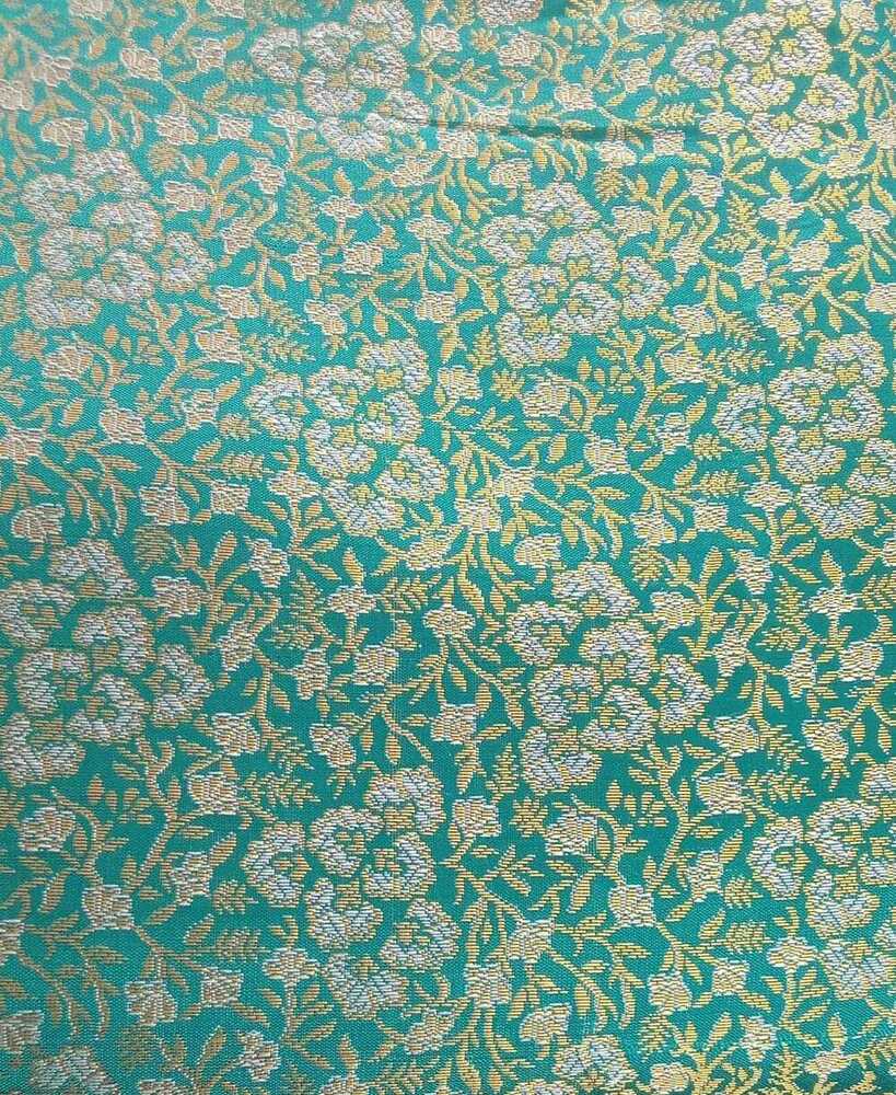 Pink Polyester Brocade Fabrics