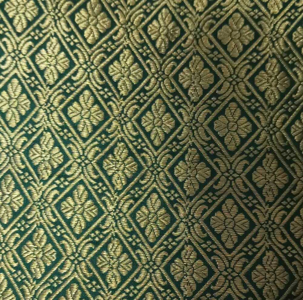 Banarasi Brocade Jacquard Fabric - Color: Different Available