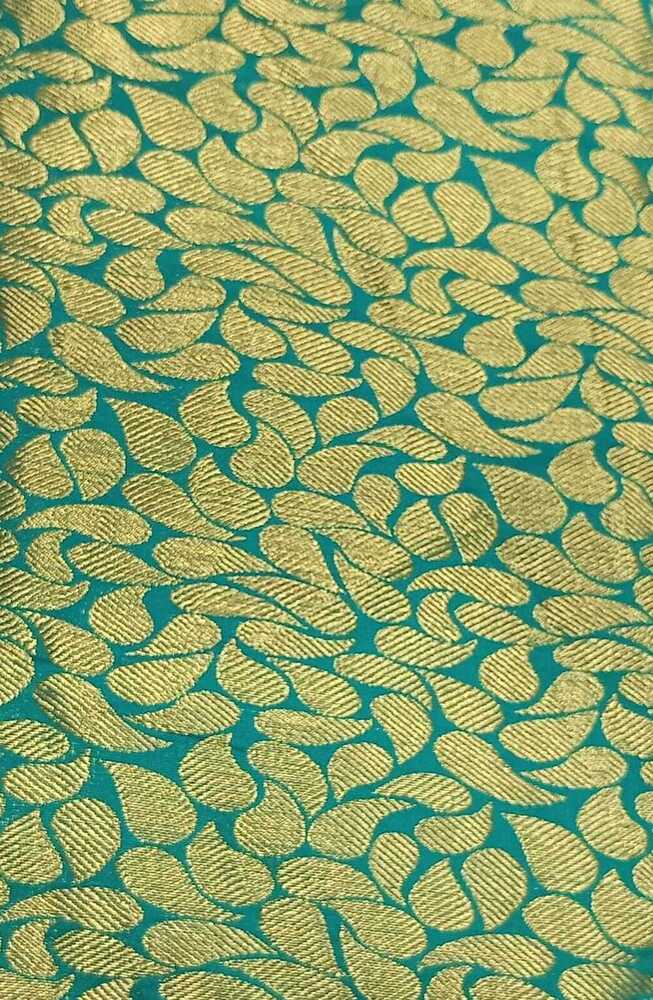 Polyester Banarasi Jacquard Fabric