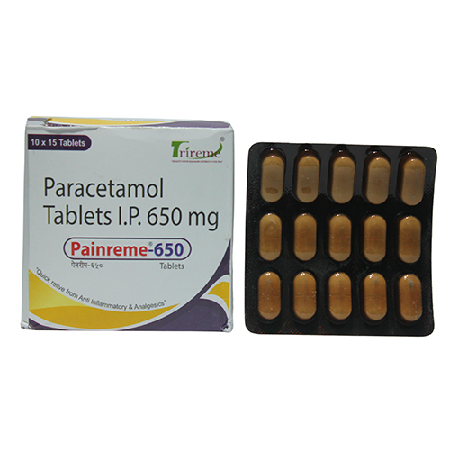 Painreme 650 Tablets - Drug Type: General Medicines