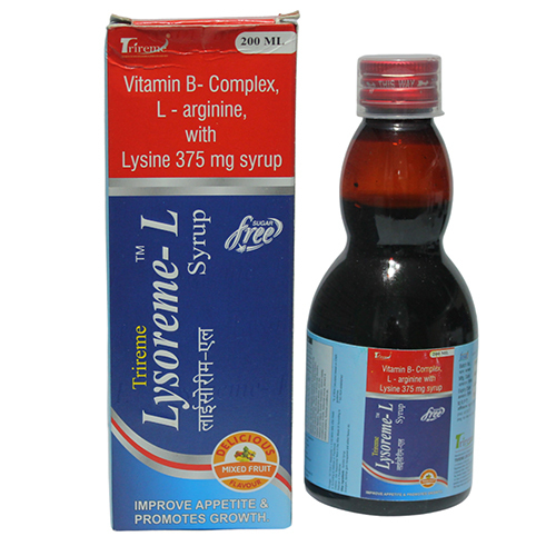 Lysoreme L Syrup - Drug Type: General Medicines