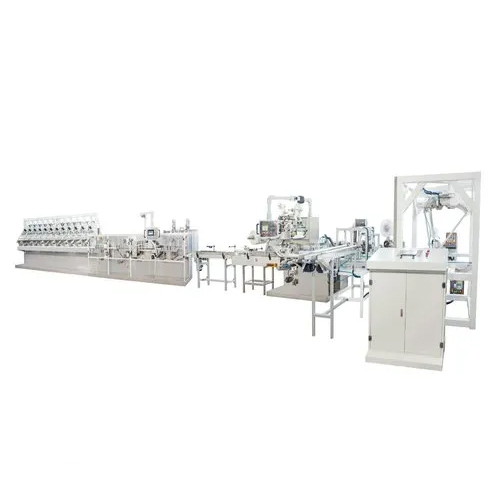 Wet Wipe Sanitize Tissue Making Machine - Color: Silver