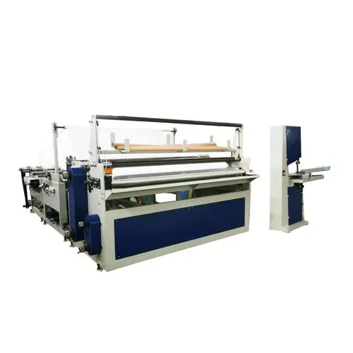 Automatic Three Phase Toilet Paper Roll Making Machine
