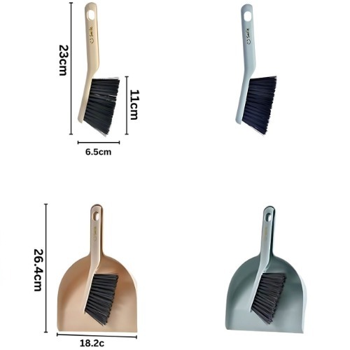 Mini Broom And Dustpan - Color: Multicolor