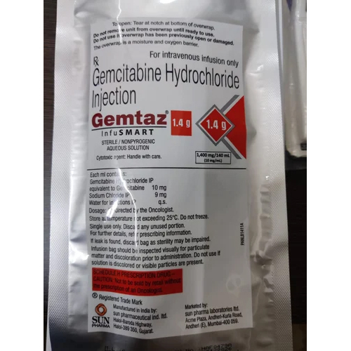 1.4g Gemcetabine Hydrochloride Injection