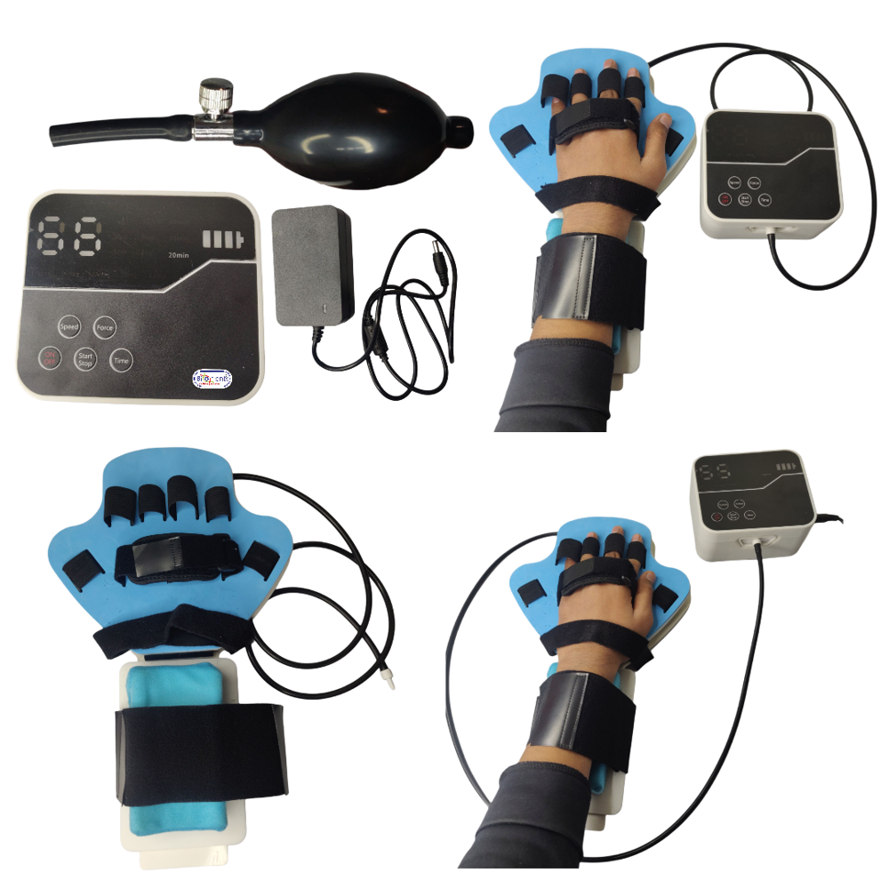 Compact Wrist CPM Machine for Physical Therapy | Medical Wrist Rehabilitation Device for Home & Clinic Use