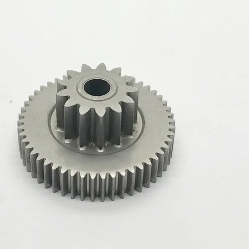 Industrial Spur Gear - Stainless Steel, 400mm Diameter, Silver Finish | Efficient Power Transmission for Industrial Applications