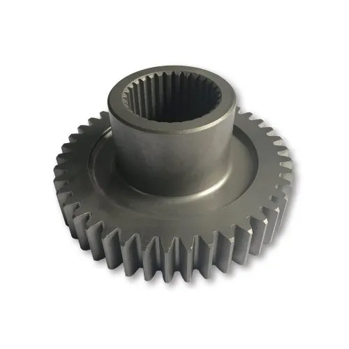 400 Mm Industrial Spur Gear - Color: Silver