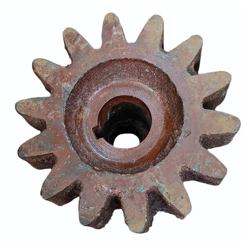 Cast Iron Pinion Gear - Color: Red