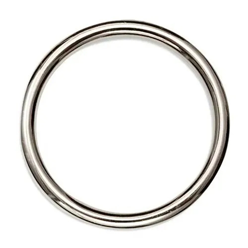 Industrial Metal O Ring - Color: Silver