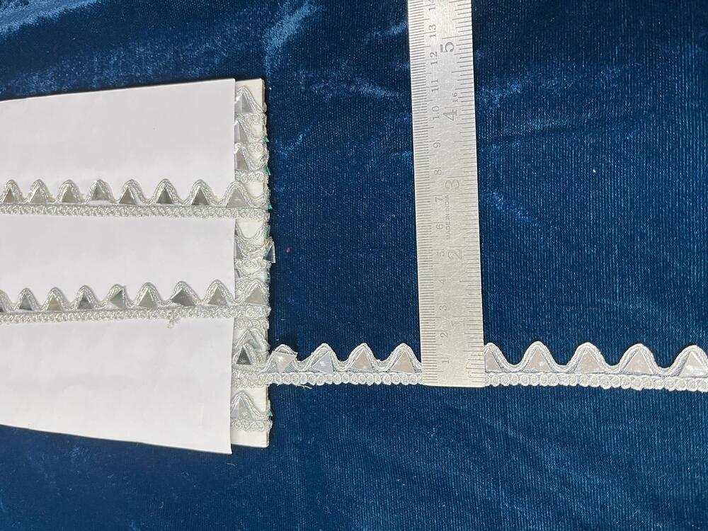 Fancy & Mirror Lace - Color: Wighjt