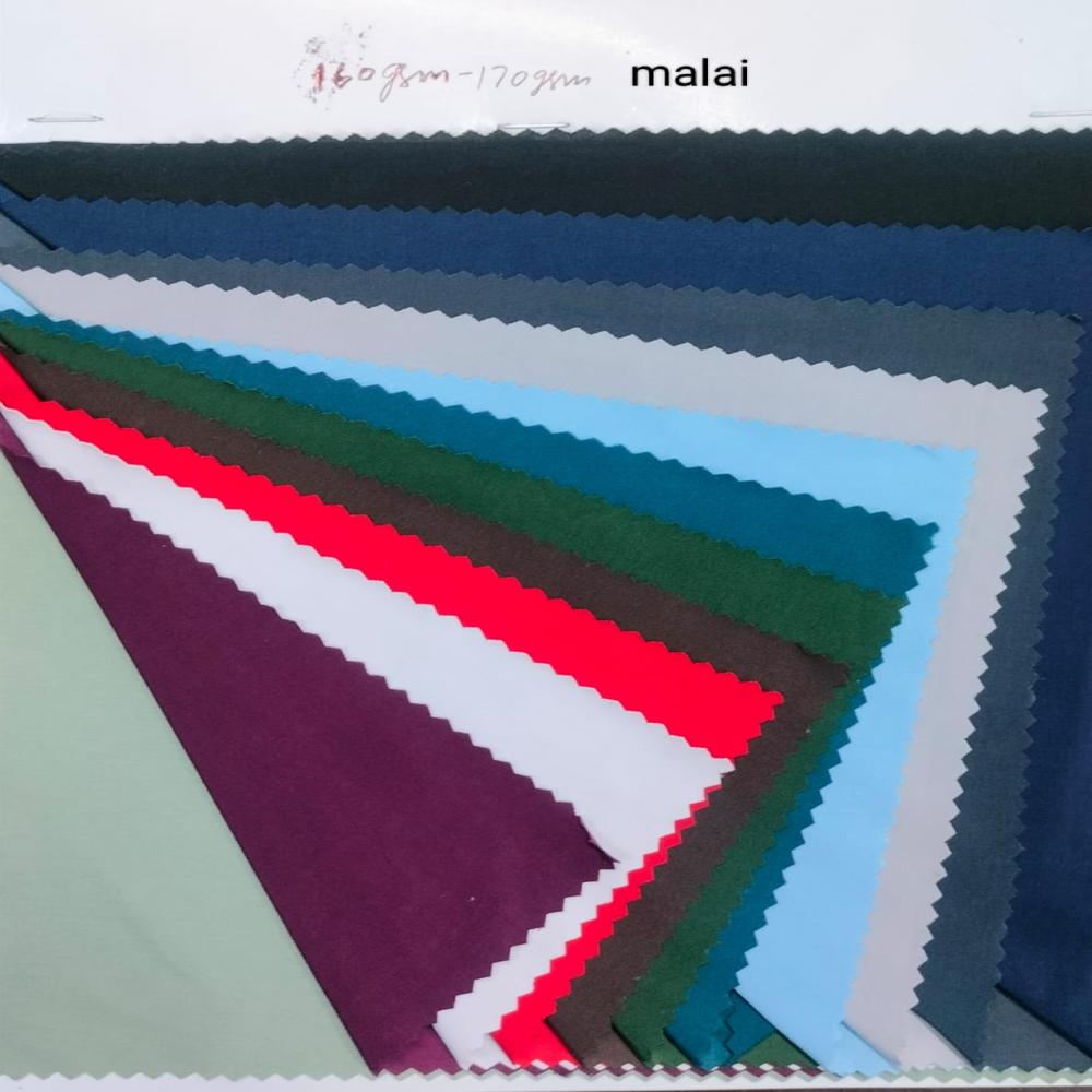 Malai lycra knitted t shirt fabrics180 gsm