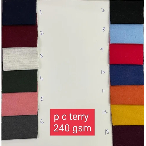 Pc French Terry 240Gsm Fabric - Application: Garments