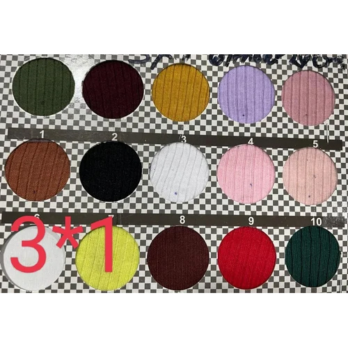 3x1 रिब्ड फैब्रिक