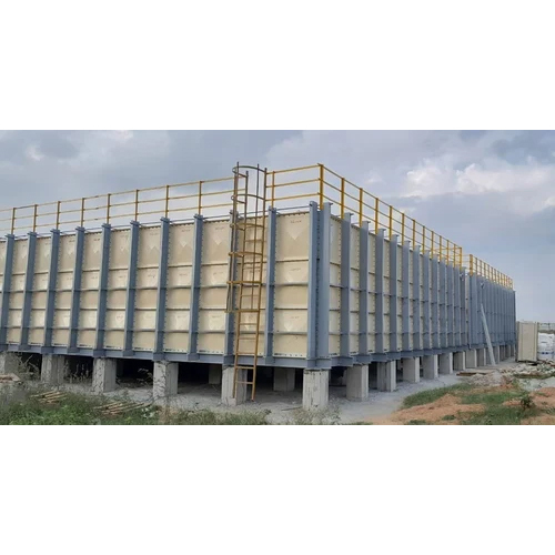 500 Kl Grp Water Tanks - Color: White