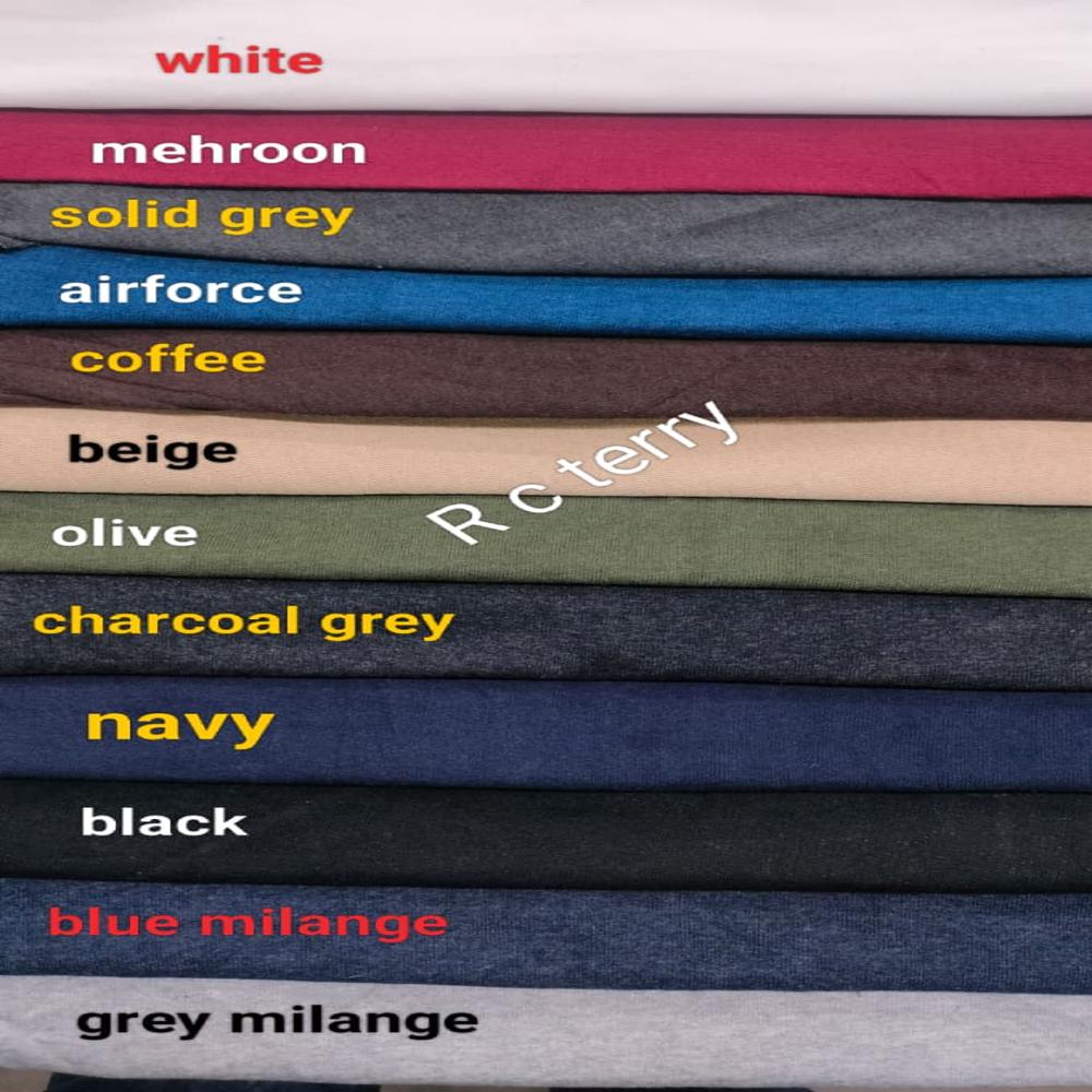 Poly Cotton French Terry Fabric