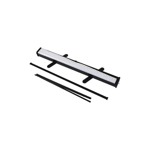 6 X 3 Feet Black Square Roll Up Standee - Application: Indoor
