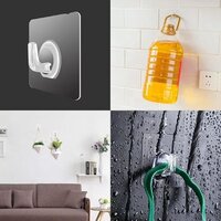 Transparent Kitchen Hook Sticker
