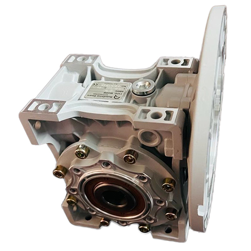 Aluminum Body Worm Gearbox - Color: Grey Paint Coated