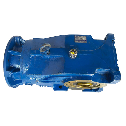 Bevel Helical Gear Box - Steel Material, Available In Various Sizes, Blue Paint Coated, Rated Power 220-240 V, High Efficiency Performance