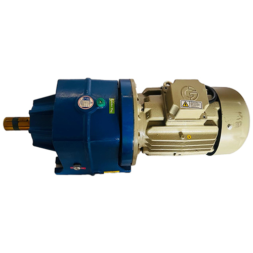 Inline Helical Geared Motor - Color: Grey