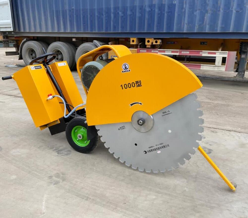 Concrete Groove Cutter Or-250 E - Color: Yellow